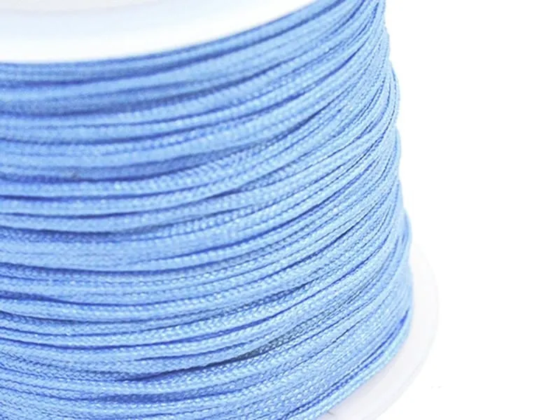 Acheter 1 m de fil de jade / fil nylon tressé 1 mm bleu ciel