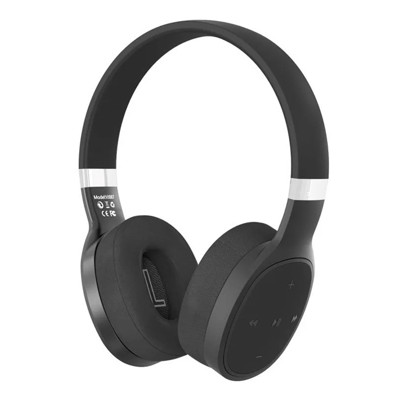 Casque Audio Sans Fil Sport Bluetooth Gaming Noir