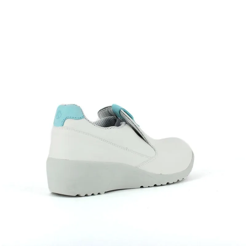 CHAUSSURE DE CUISINE BLANCHE FEMME À TALON SOPHIE NORDWAYS