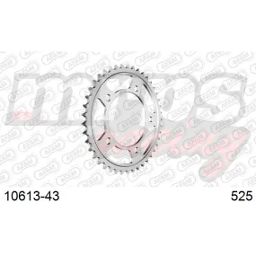 Couronne AFAM acier type 10613 pas 525 (43 dents)