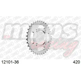 Couronne AFAM acier type 12101 pas 420 (36 dents)