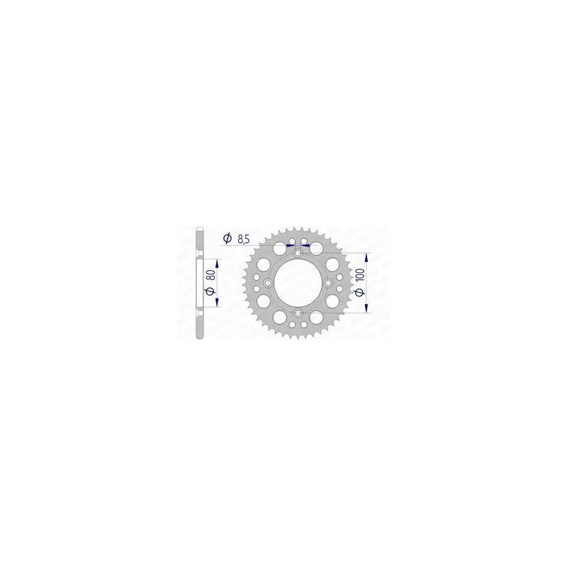 Couronne AFAM aluminium Ultra-Light 11101 - 420