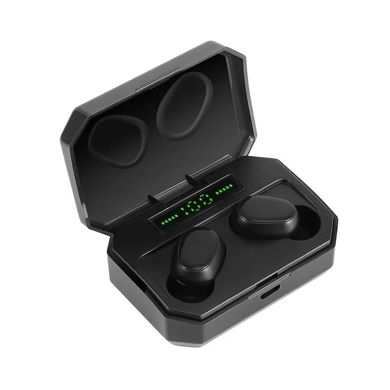 Ecouteurs Bluetooth Sans Fil Toucher Intelligent Chargement Rapide