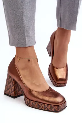 Escarpins talon large Step in style (188522)