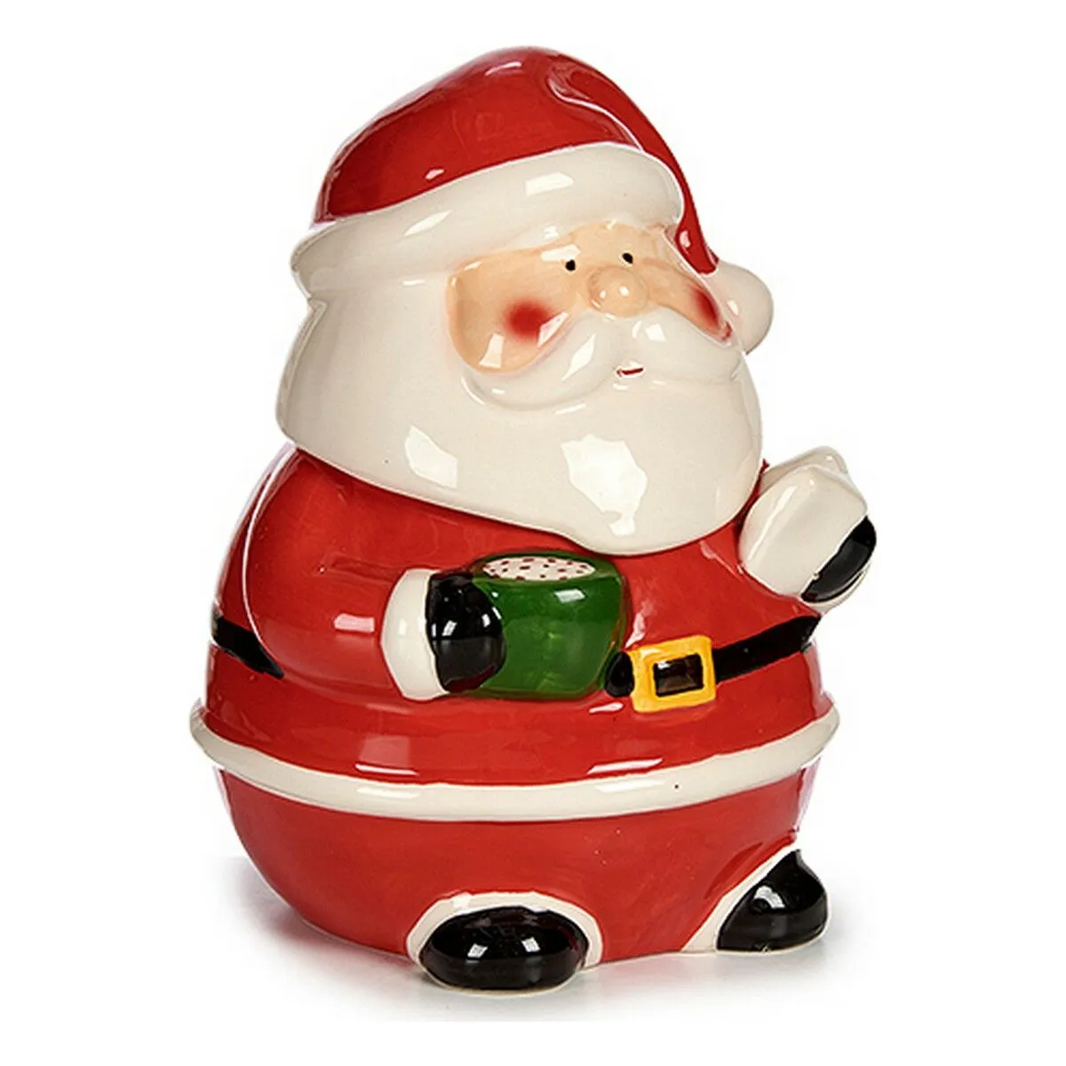 Figurine Décorative Père Nol Céramique (15,5 x 20,5 x 16 cm)