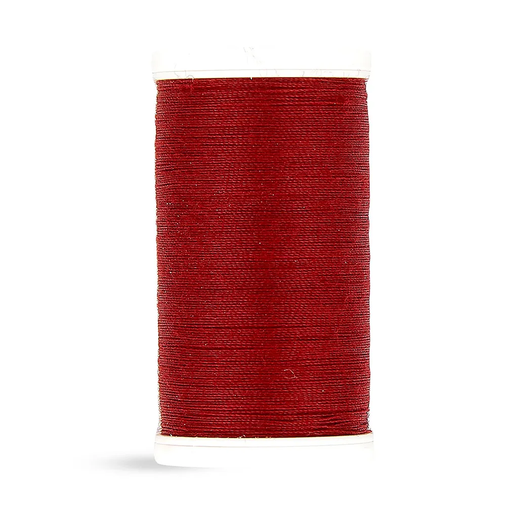 Fil LASER en polyester bordeaux clair 100m 
