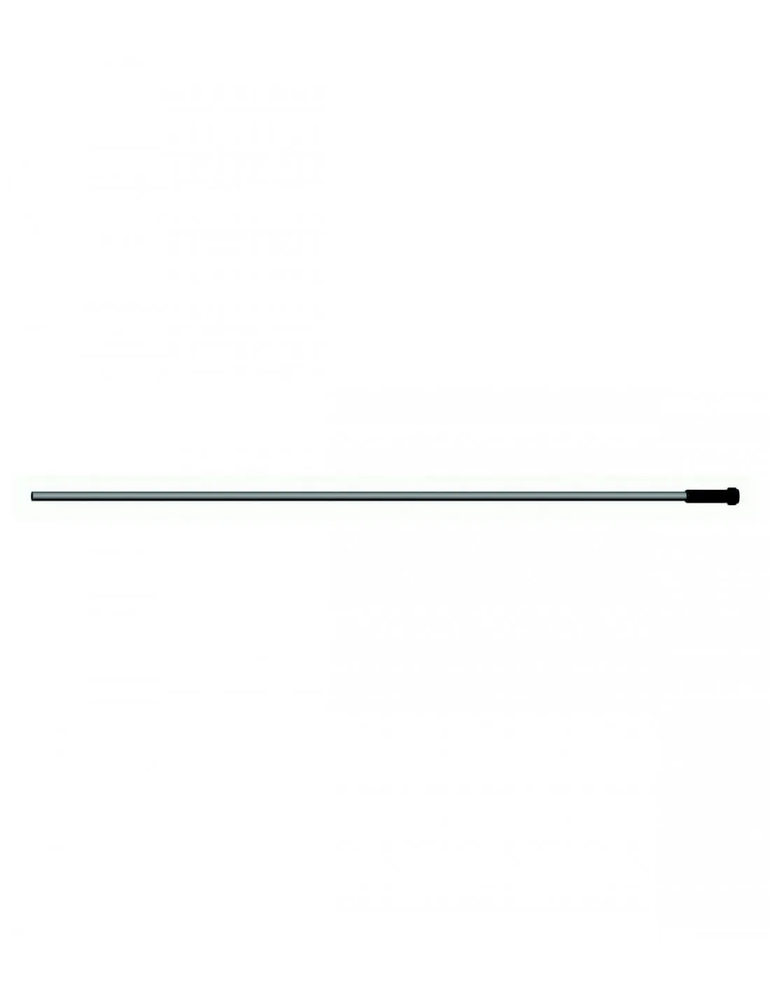 Gaine guide fil acier 20 x 45 - 4m typ