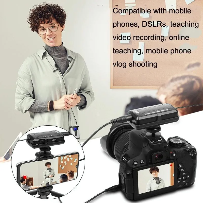 Microphone Sans Fil USB Plug And Play Pour Enregistrement