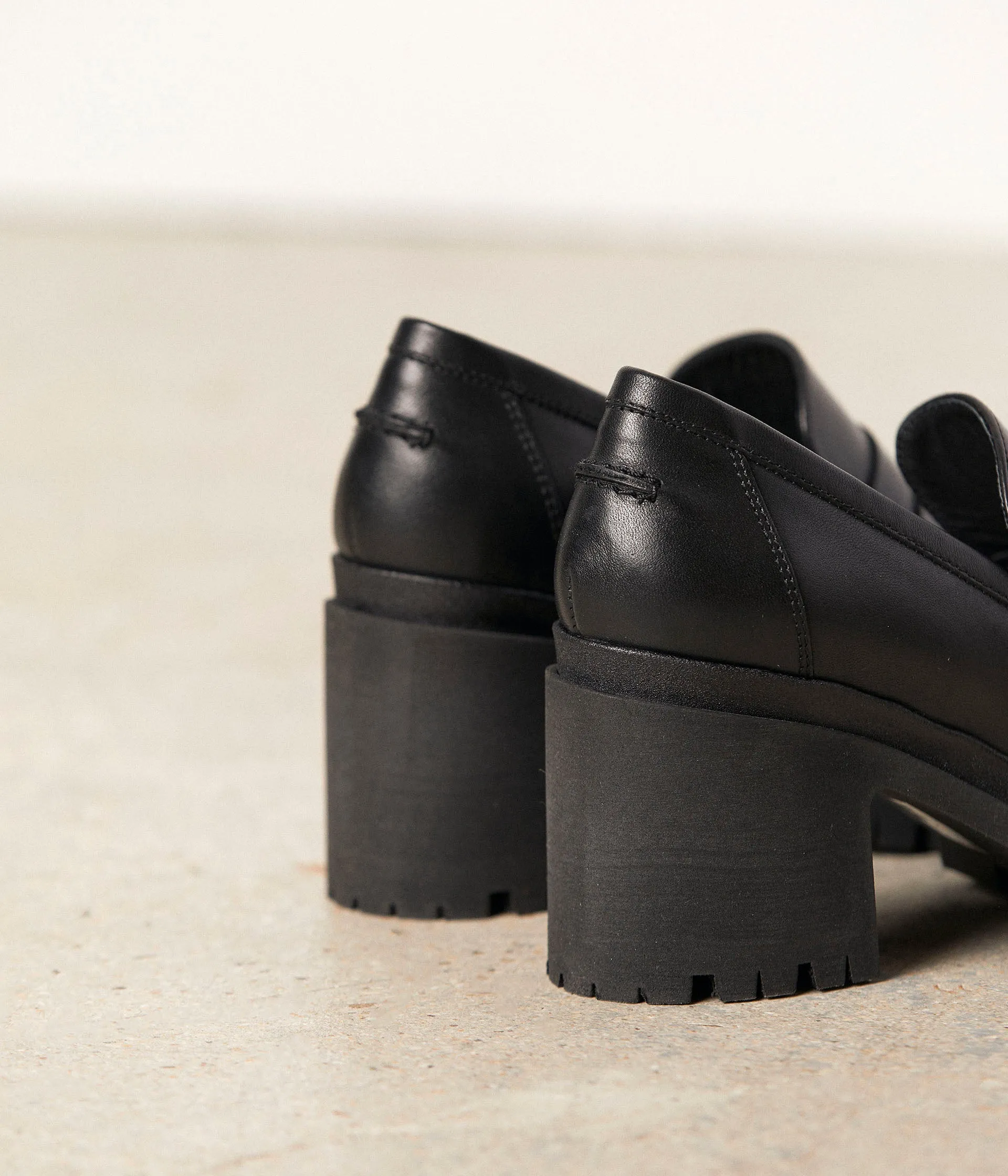 Mocassins à talon Hermione