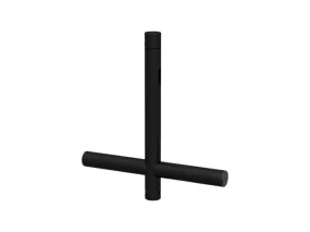 QUICKTRUSS • Raccord X 2 directions aluminium noir 450 x 500 mm