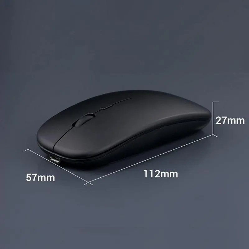 Souris Sans Fil Lumineuse 2400DPI Ergonomique USB Bluetooth