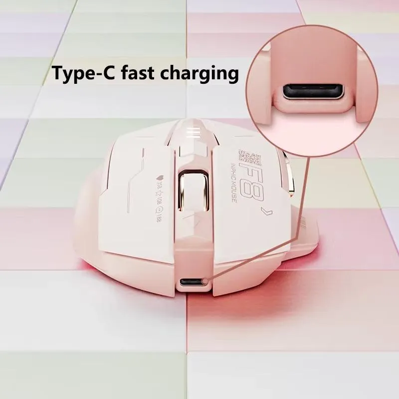 Souris Sans Fil Silencieuse Rechargeable Pour Gaming