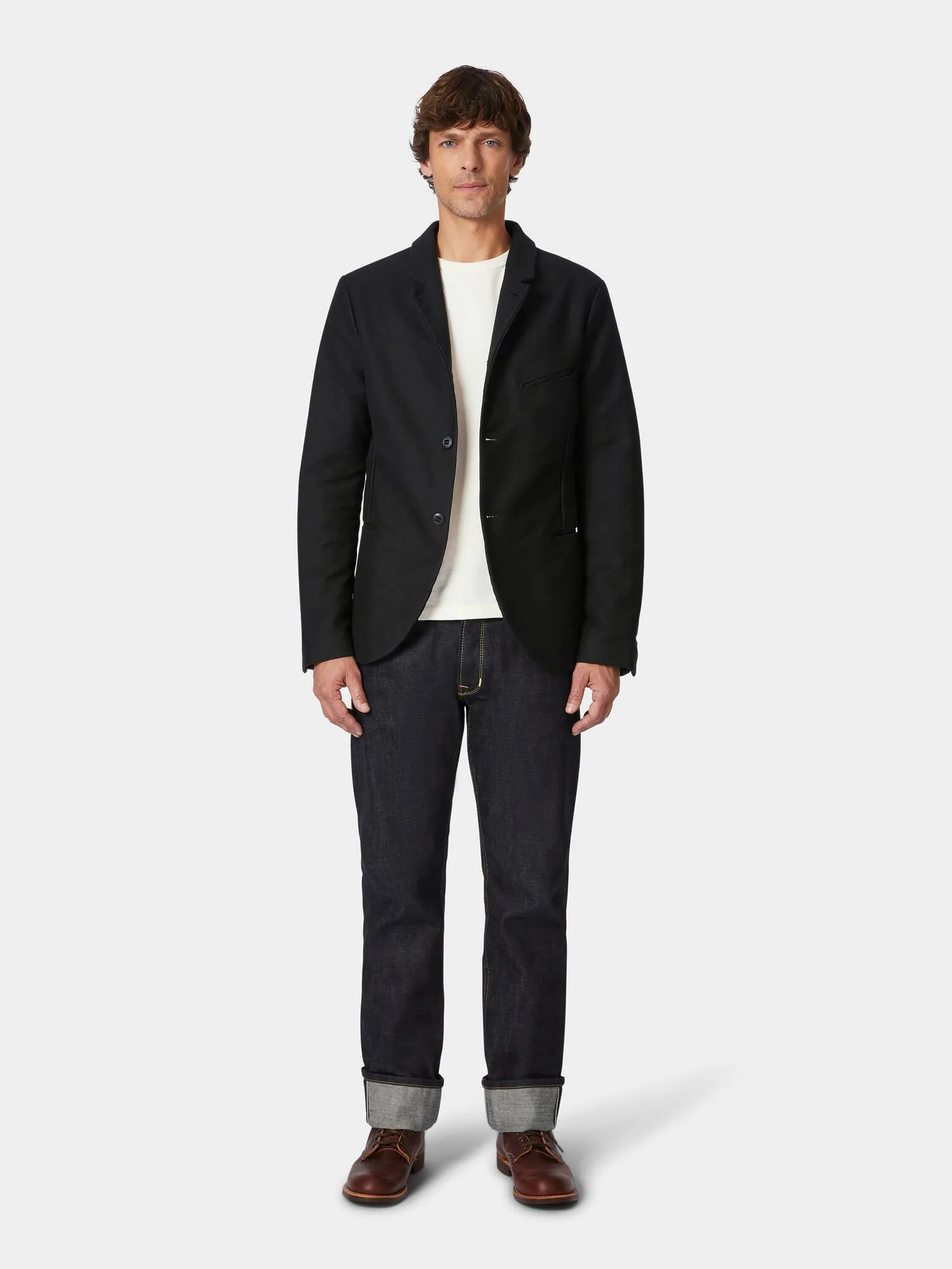 Veste homme double fil pilote